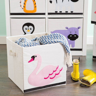 swan toy box